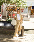 PONCHO | BEIGE EYE