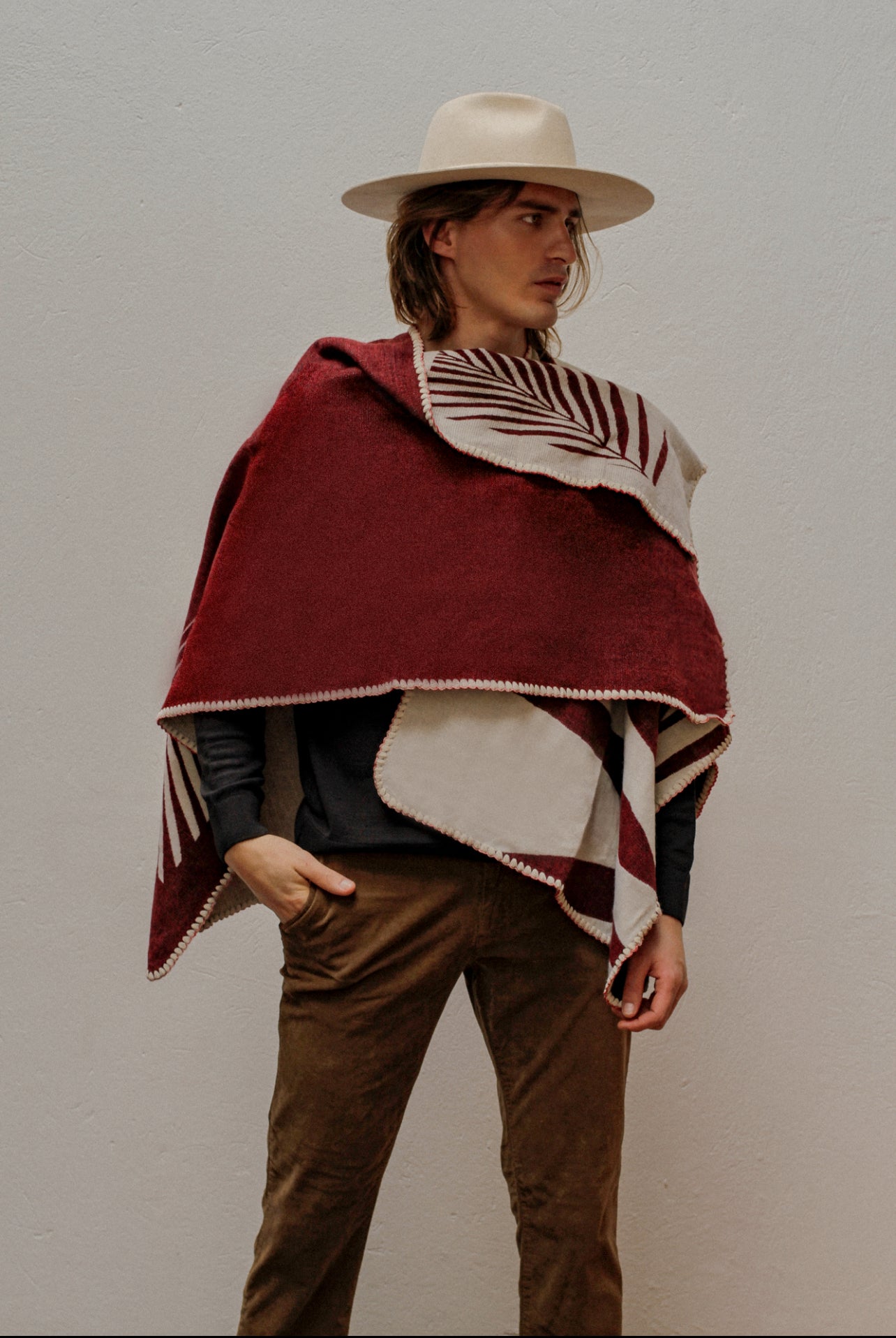PONCHO | NATURA RED