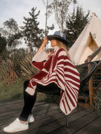 PONCHO | NATURA RED