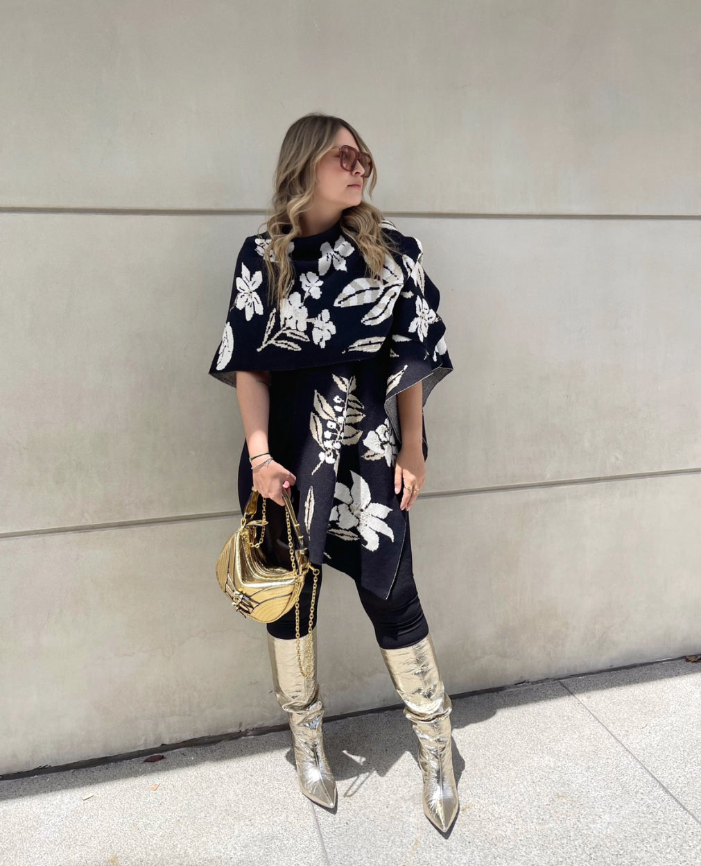 PONCHO | GOLD MONACO