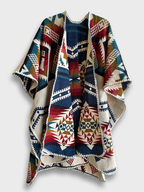 PONCHO | JALISCO TURQUOISE