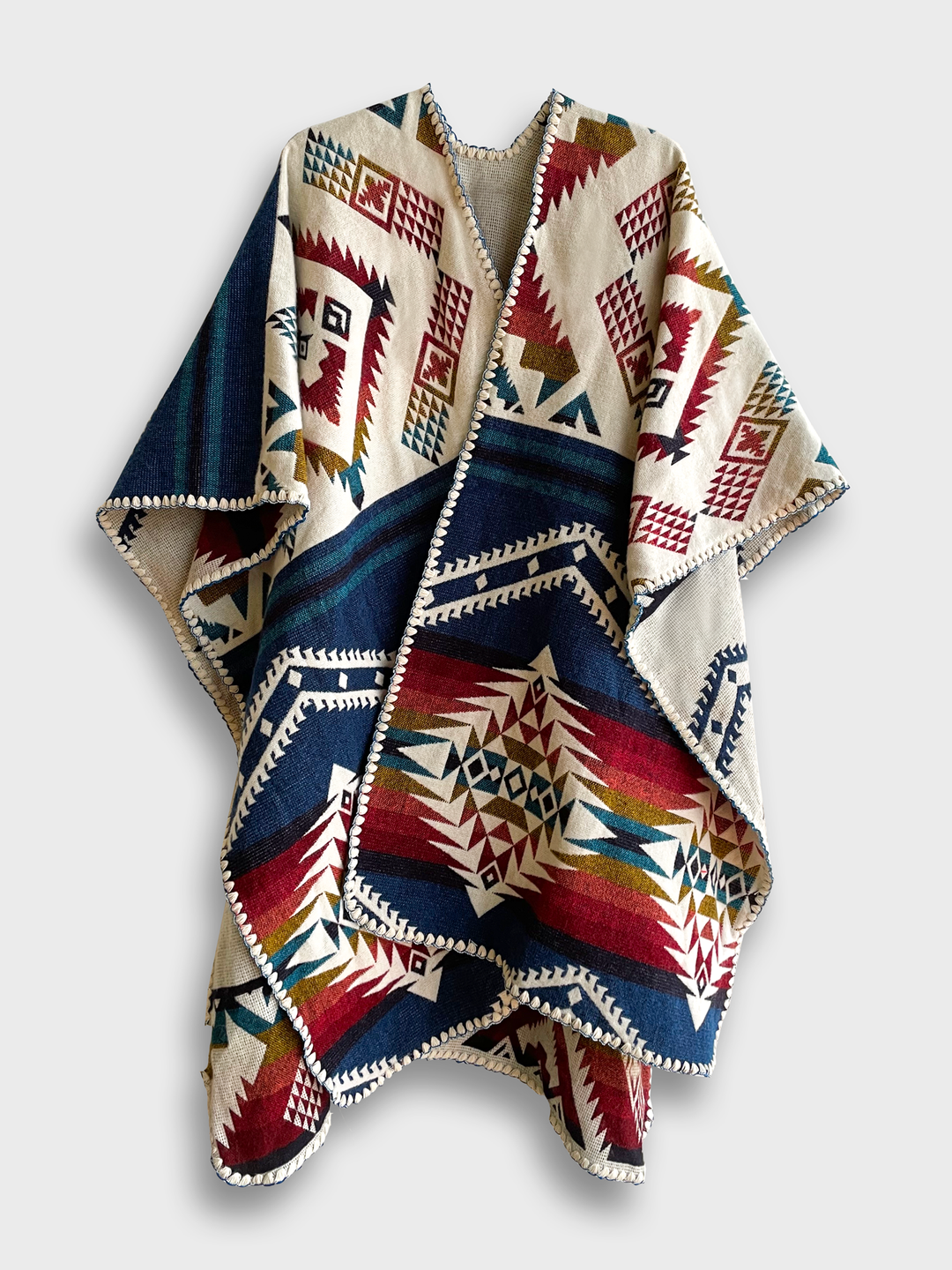 PONCHO | JALISCO TURQUOISE