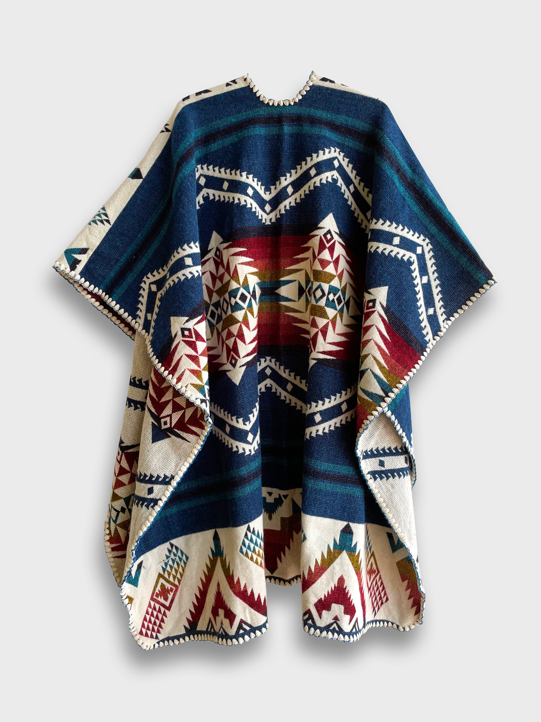 PONCHO | JALISCO TURQUOISE