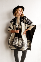 PONCHO | ARAS BLACK